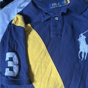 Mes polo collar shirt